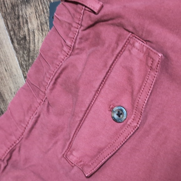 *NWT* Bearbottom Stretch Short Maroon Elastic Waistband Size XXL 7" Inseam - Picture 6 of 10